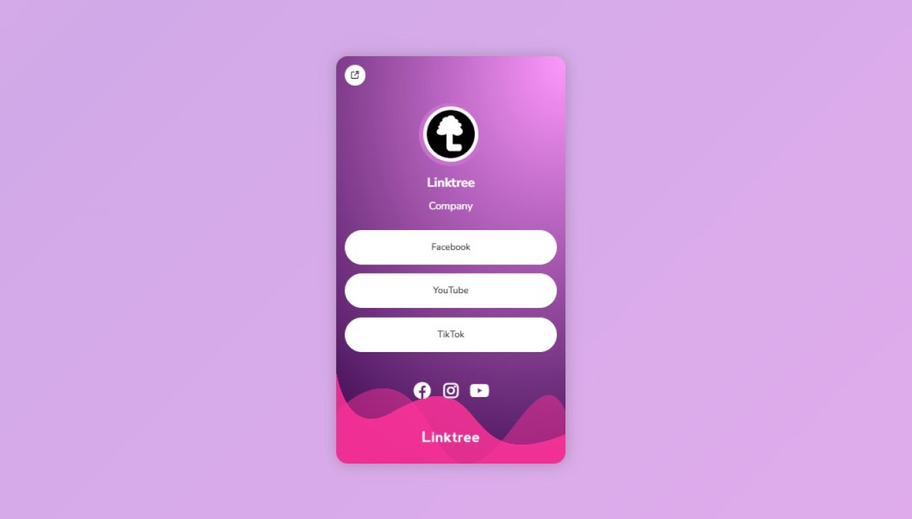 Linktree Bio Link Profile